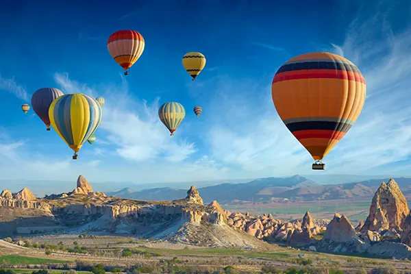 Survoler la Cappadoce en montgolfiere